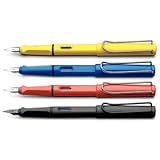 Lamy Safari Blue Extra Fine Point Fountain Pen - L14EF