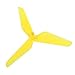ABC(TM) New 4PC 3 Blade Propeller for Syma X5C JJRC H5C Yellow & Green