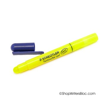 Staedtler - Textsurfer Gel Highlighter, Yellow, 10/Pk