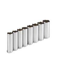 Home Improvement: TEKTON 1250 1/2" Drive Deep Socket Set, 13-22mm, Metric, 8 Sockets - TEKTON
