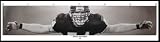 Brian Urlacher Chicago Bears 17x72 Bear Hug B&W Poster