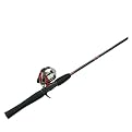 Shakespeare Synergy Steel Spincast Combo - Black/ Red (6')