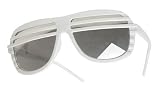 Mirrored Half Shut Shutter Shades