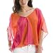 Armani Exchange Sheer Chevron Blouse