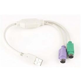 Gembird 0.5m USB to Dual PS/2 Converter Cable