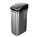 NST Nine Stars DZT-42-1 Infrared Touchless Automatic Motion Sensor Lid Open Trash Can, 11.1-Gallon