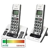 Clarity Loud Cordless Answering Machine Big Button Phone Combo