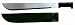 Valor 18 Machete w/Canvas Sheath