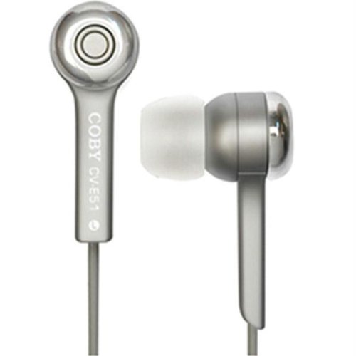 Silver Jammerz Isolation Stereo Earbud Design