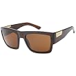 Fox Racing The Decorum Adult Fashion Sunglasses w/ Free B&F Heart Sticker Bundle - Dark Brown Tortoise/Dark Bronze