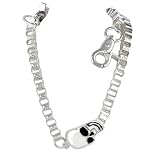 Hip Hop Wholesale - NEW SKULL SILVER STYLE JEAN WALLET CHAIN TWISTED METAL PUNK ROCK