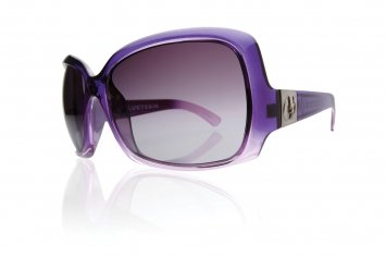 Electric Sunglasses Velveteen Purple Grey Gradient