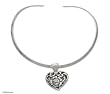 Choker, 'Floral Heart' Choker, 'Floral Heart'