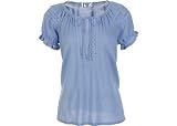 Misses Bay Studio Gauze Peasant Top