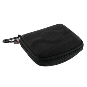 Assorted Colors – Hard Shell Nylon Carrying Case + Screen Protector for Garmin nüvi 350 360 and More 3.5-Inch Portable GPS Navigator (NOT Comaptible with W Widescreen Edition)