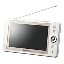Panasonic VIERA ポータブルワンセグテレビ ラジオ・録画機能 SV-ME850V-W ホワイト