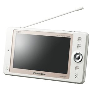 Panasonic VIERA ポータブルワンセグテレビ ラジオ・録画機能 SV-ME850V-W ホワイト
