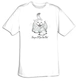 ANNOY ME AT YOUR OWN RISK Funny Cat T-shirt Tee Shirt