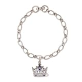 Los Angeles Kings Official Logo 7" Charm Bracelet