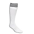 3 Stripe Padded Socks (White/Black)