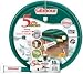 Gilmour 40 Series 5 Ply Flexate Reinforced Rubber/Vinyl Hose, 5/8 Inch x 100 Feet, Green #40-58100