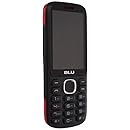 BLU Jenny TV 2.8 T276T Unlocked GSM Dual-SIM Cell Phone w/ 1.3MP Camera - Unlocked Cell Phones - Retail Packaging - Black Red