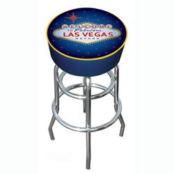 Las Vegas Padded Bar Stool - Game Room Products > Pub Stools > Poker Theme
