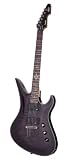 Schecter Damien Elite Avenger Electric Guitar, See-Thru Black