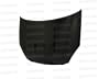 SEIBON 05-06 Kia Rio 4/5D Carbon Fiber Hood SC