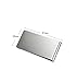 Generic Classic Silver Cash Money Clip Credit Card Holder(silver Stainless Steel-4pcs/pkg)