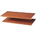 Easy Track RS1436-C 35-Inch Shelves, Cherry, 2-Pack