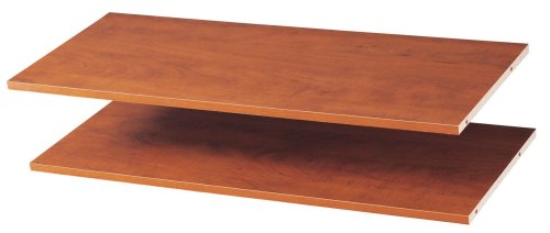 Easy Track RS1436-C 35-Inch Shelves, Cherry, 2-Pack
