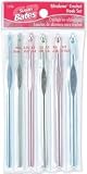 SILVALUME ALUMINUM CROCHET HOOK SET-SIZES F G H I J K