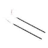 2pcs 12 15-SMD LED Flexible Strip Lights with 3M adhesive tape - Xenon White by EZ Motoring