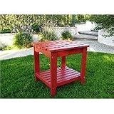 Rectangular Side Table - Red