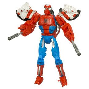 Childrens Toyshop  Toys : MARVEL LEGENDS TRANSFORMERS CROSSOVERS - SPIDER-MAN