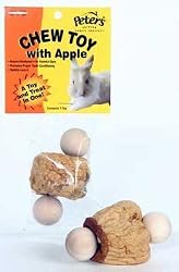 Peters Rabbit Chew Toy With Apple