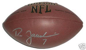 Ron Jaworski Signed NFL Football Philadelphia Eagles