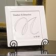 Elegance Square Platter & Easel Set