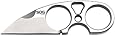SOG Specialty Knives & Tools JB01K-CP Brous Series Snarl Knife with Straight Edge 2.3-Inch Steel Blade and Black Molded Nylon Sheath, Satin Finish