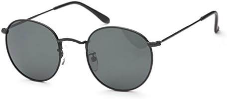 Polar Solar Hippie Retro Round Circle Mirrored UV400 Polarized Sunglasses,Gift Idea