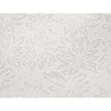 Ivory Damask Table Cloth 60' X 84' for Wedding, Anniversary, Bridal Shower or Special Events