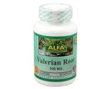 Alfa Vitamins Valerian Root 500 mg 60 caps Sleep Aid Stress Relief