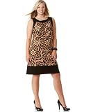 XOXO Plus Size Sleeveless Printed Dress