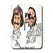 Londons Times Funny Music Cartoons - Sonny Bono And Bono - Light Switch Covers - sing...