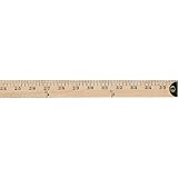 Westcott Wooden Yardstick Ruler with Metal Edges, (14351)