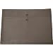 Filexec Poly envelope, Legal size, Side load, Smoke (Pack of 6) (50065-15100)
