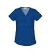 Maternity Uniforms - Maternity Wrap Scrub Top by Cherokee - Flexibles Collection, Navy, X-Large