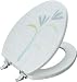 KOHLER K-4718-CP-D5 Ostera Round-Front Artful Toilet Seat, Ostera