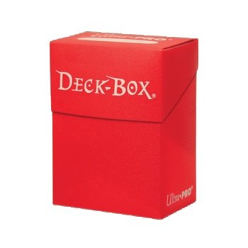 Ultra Pro Card Supplies Red Deck Box On Sale